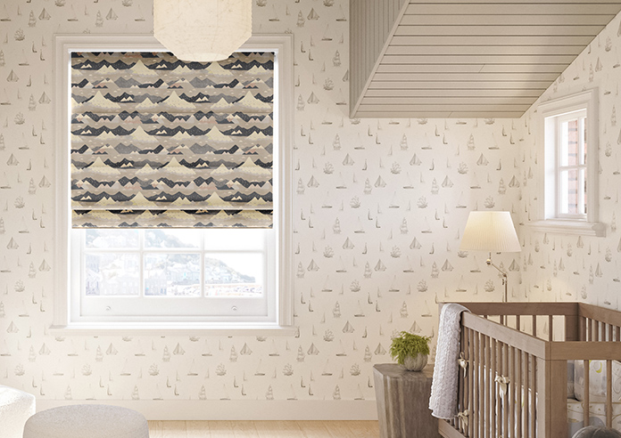 Serene Summit, Breeze - Twist&Fit Roman Blind - Image 3
